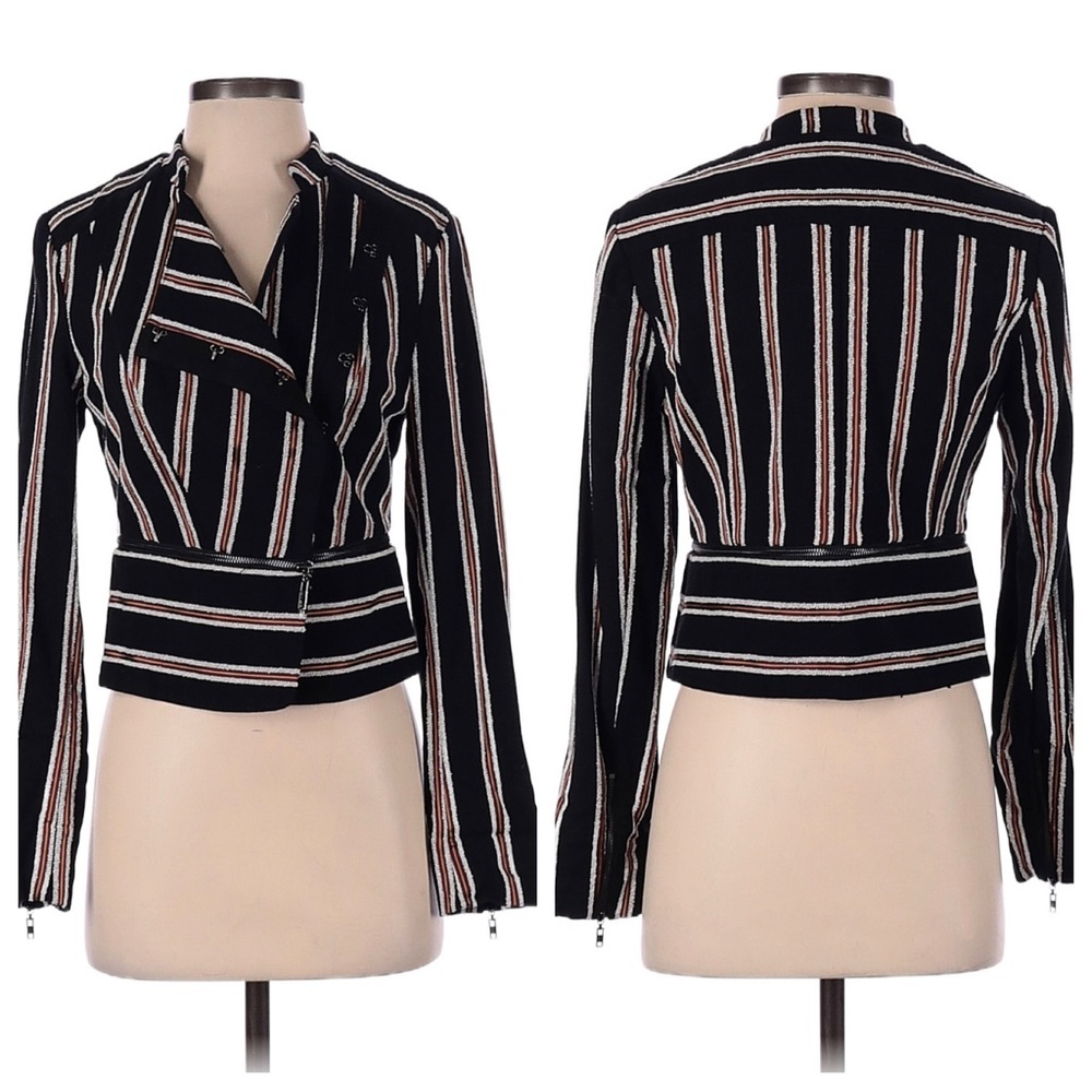 98. Intermix Striped Blazer Size 2